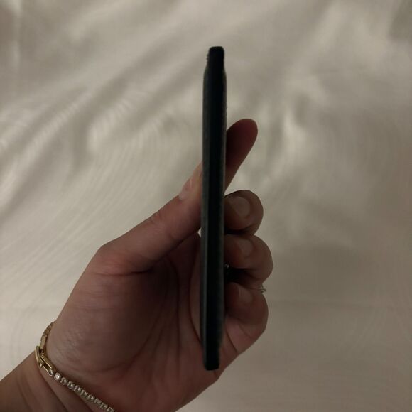 Authentic Gucci Kingsnake Print Leather Card Holder Black Red - Picture 4 of 8